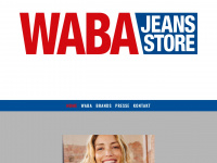 waba-jeansstore.de Webseite Vorschau