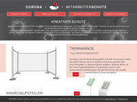 corona-mitarbeiterschutz.de Webseite Vorschau