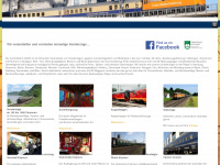 leander-eisenbahn.de Webseite Vorschau