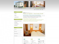 airport-hotel-pension.com Webseite Vorschau
