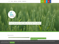 thomas-morus-stiftung.de Webseite Vorschau