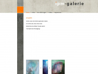 ipm-galerie.de Webseite Vorschau