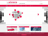 alcera.de Webseite Vorschau