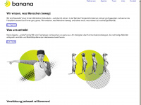 e-banana.de Webseite Vorschau