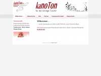 kanoton.de Webseite Vorschau