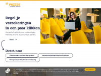 yezzer.nl Webseite Vorschau