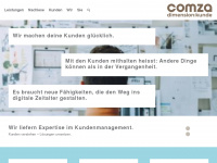 comza.net Webseite Vorschau