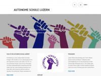 autonomeschuleluzern.wordpress.com Webseite Vorschau