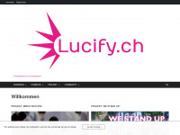 lucify.ch Webseite Vorschau