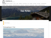 rofangebirge.com Webseite Vorschau
