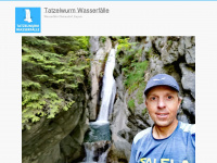 tatzelwurm-wasserfaelle.com Webseite Vorschau