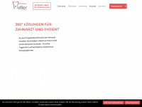 dentallabor-weller.de Webseite Vorschau