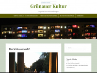 grünauer-kultur.de Webseite Vorschau