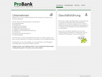 probank-gmbh.de Webseite Vorschau