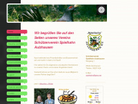 schuetzenverein-spielhahn-aulzhausen.de Webseite Vorschau