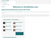 whoishwho.com Webseite Vorschau