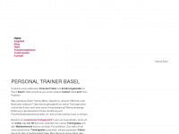 basel-personal-trainer.ch Webseite Vorschau