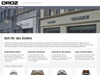 droz-zofingen.ch Webseite Vorschau