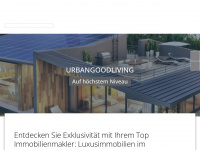urbangoodliving.de Webseite Vorschau