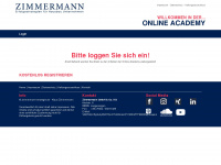 zimmermann-training.de Webseite Vorschau