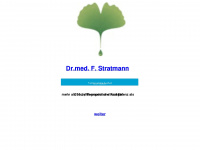drstratmann.net Webseite Vorschau