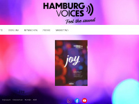 hamburg-voices.de Webseite Vorschau