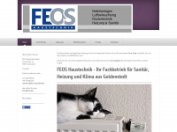 feos-haustechnik.de Webseite Vorschau