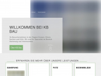 kb-bauprojekte.de Webseite Vorschau