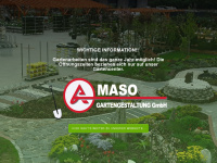 gartengestaltung-maso.at Webseite Vorschau
