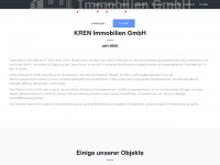 kren-immobilien.com Webseite Vorschau
