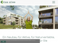 kleeallee.ch Webseite Vorschau