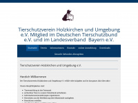 tierschutzverein-holzkirchen.jimdo.com Webseite Vorschau