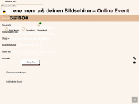 online-event-box.de Webseite Vorschau