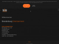 brandenburg-entertainment.de Webseite Vorschau