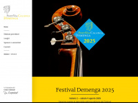 festivaldemenga.ch Webseite Vorschau