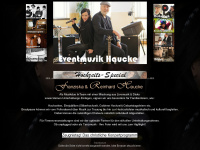 eventmusik-haucke.de Webseite Vorschau