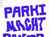park-platz.org Webseite Vorschau