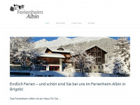 ferienheim-albin.ch Webseite Vorschau