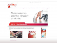 antistax.pt Webseite Vorschau