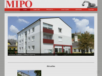 mipo.at Webseite Vorschau