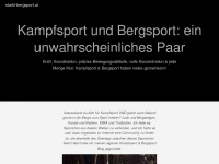 starkl-bergsport.at Webseite Vorschau