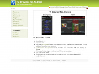 tvbrowser-app.de Webseite Vorschau