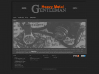 heavymetalgentleman.de Webseite Vorschau