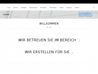 linstec.de Webseite Vorschau