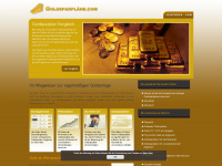 goldsparplaene.com Webseite Vorschau
