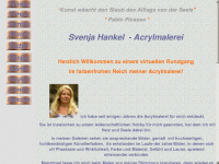 svenja-hankel.de Webseite Vorschau