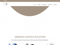 german-capsule.com Webseite Vorschau