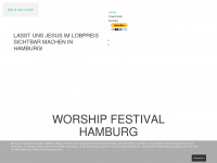 worshipfestival-hamburg.de Webseite Vorschau
