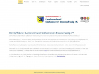 kyffhaeuser-lv-shb.de Webseite Vorschau