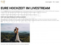 hochzeit-livestream.de Webseite Vorschau